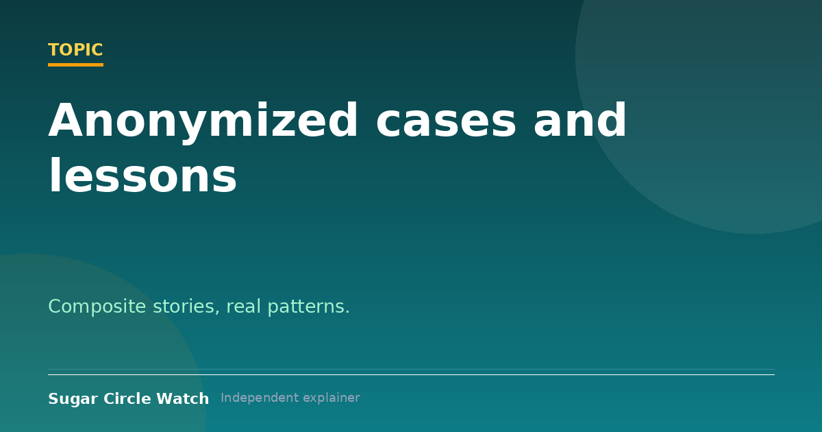 Anonymized Cases topic illustration