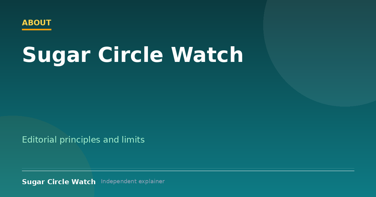 About Sugar Circle Watch